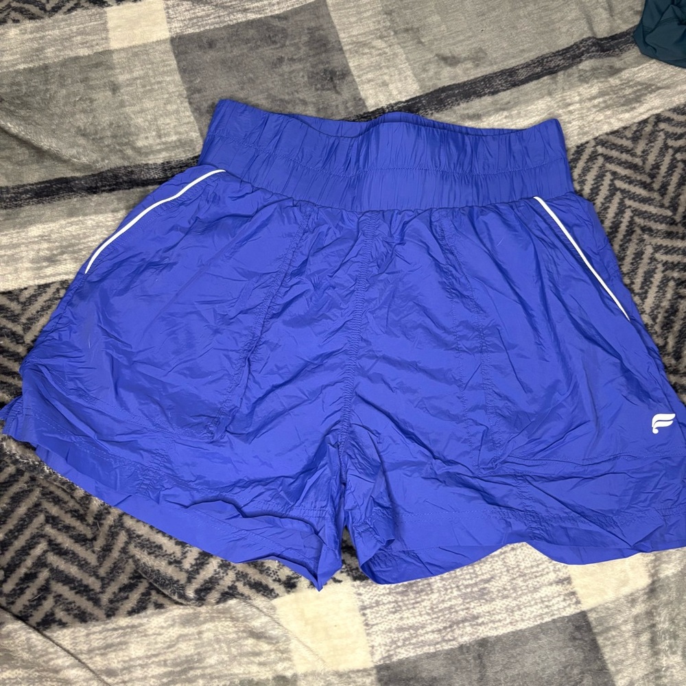 Fabletics Vibrant Blue Athletic Shorts